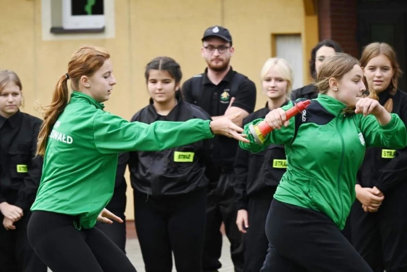 Młodzi strażacy rywalizowali w Krzyżanowicach